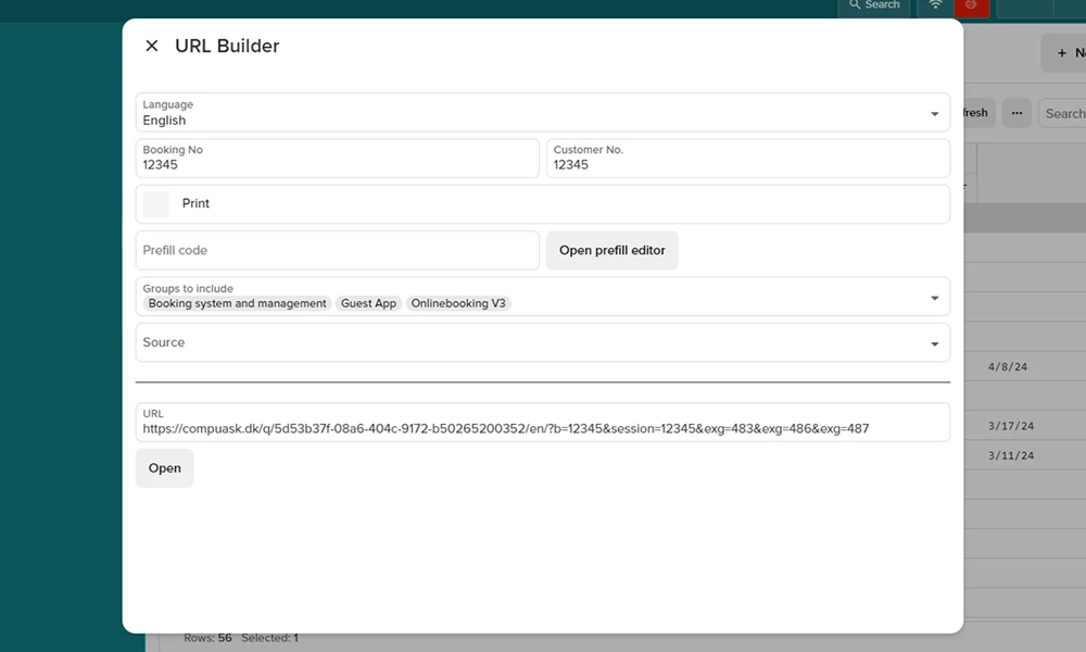 Personalise and track your questionnaires with URL Builder! Personalise and track your questionnaires with URL Builder!
